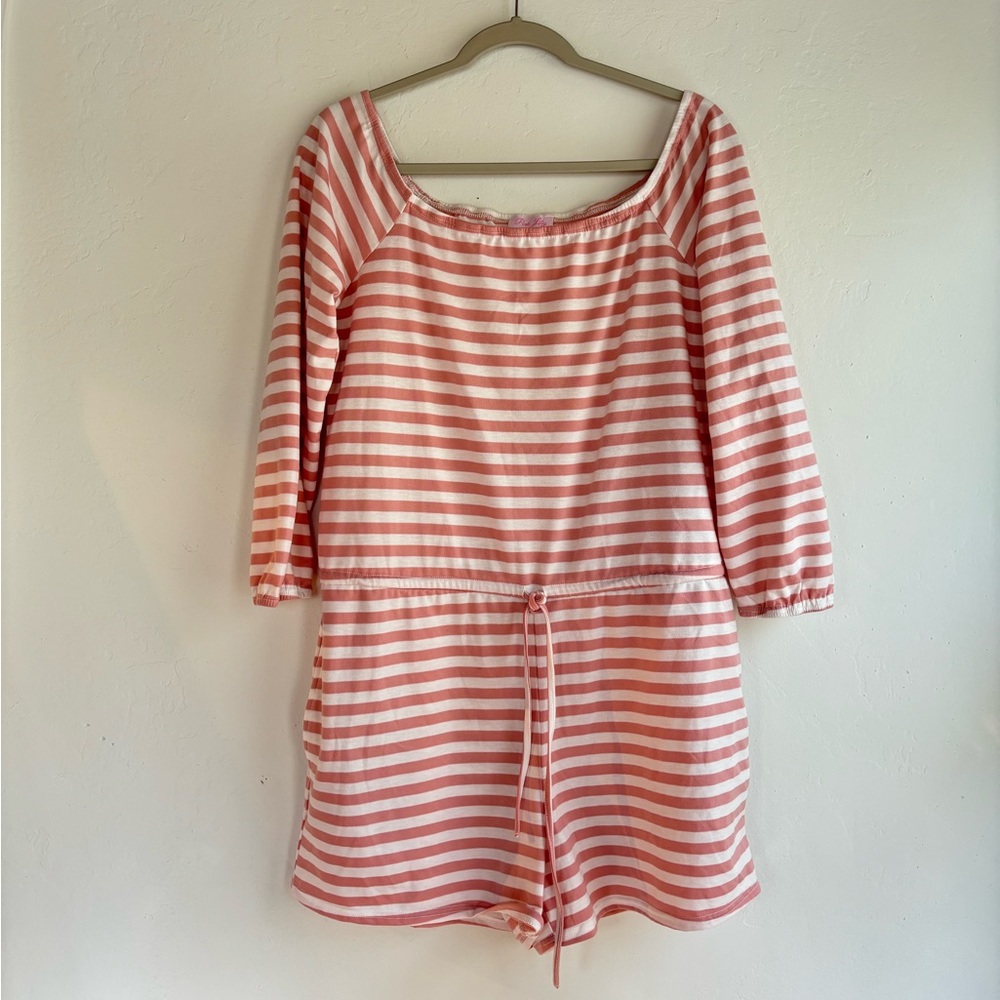 Pink Lily long sleeve romper